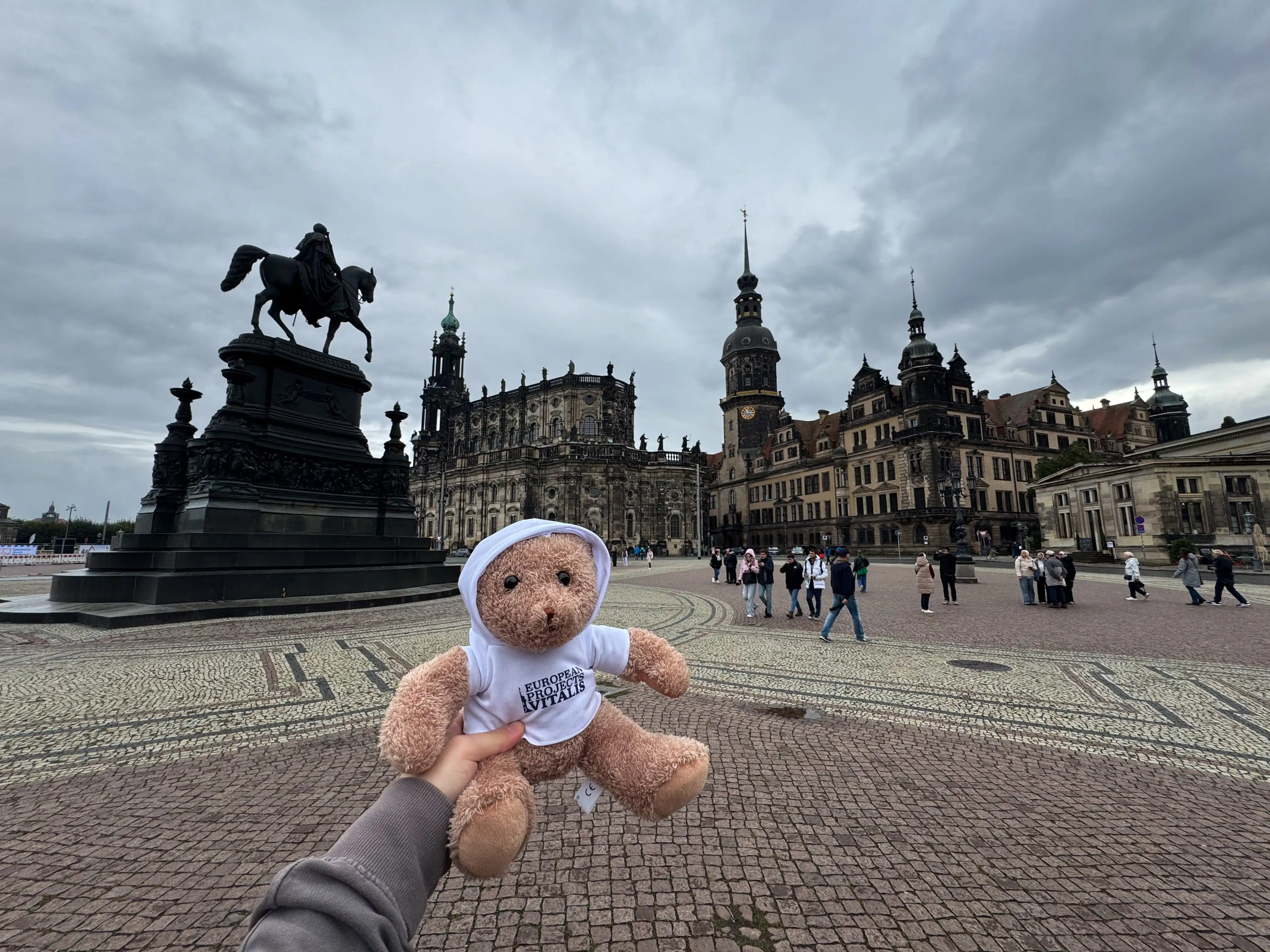 Our Mascot in Dresden