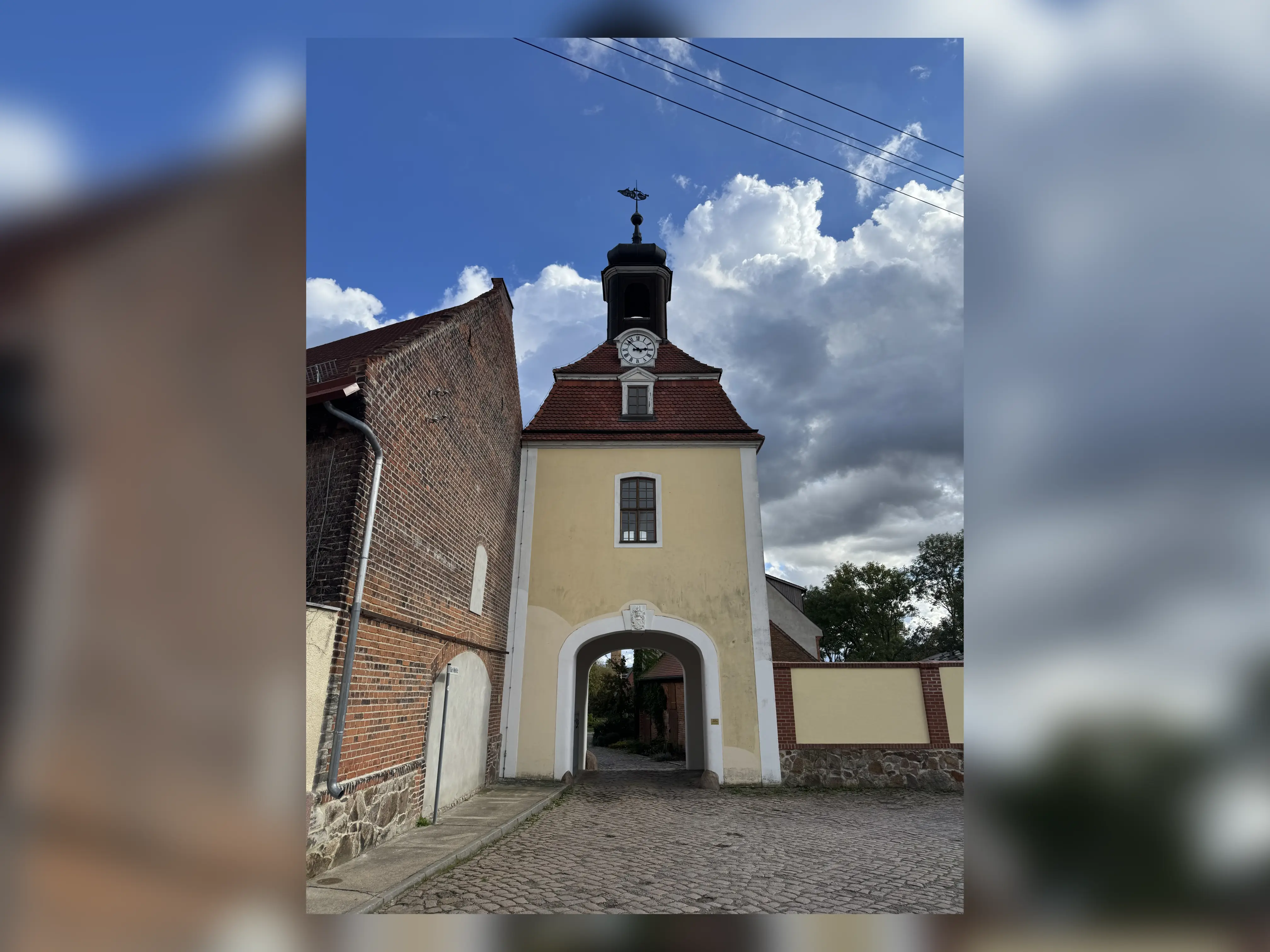 Gut Wehlitz's Clock Tower